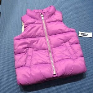 New Old Navy Girls Quilted Vest